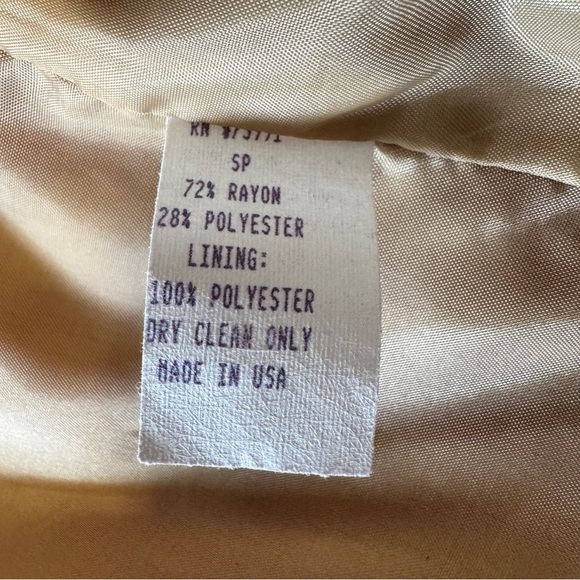 Vintage Y2K Painted Pony Small Red Zebra Blazer Jacket ~ Business Casual Classic - Picture 7 of 7